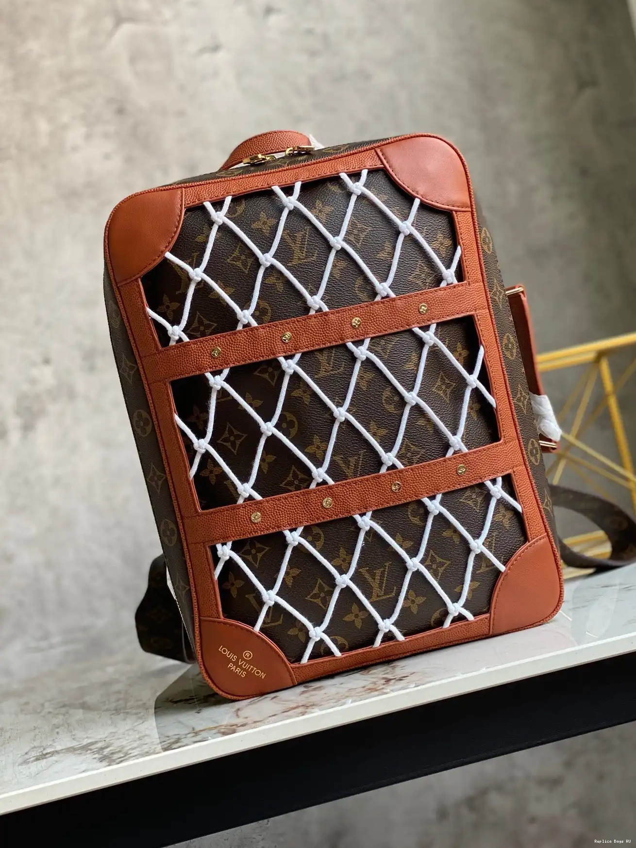 LOUIS VUITTON SHOE BOX LVXNBA BACKPACK 0611
